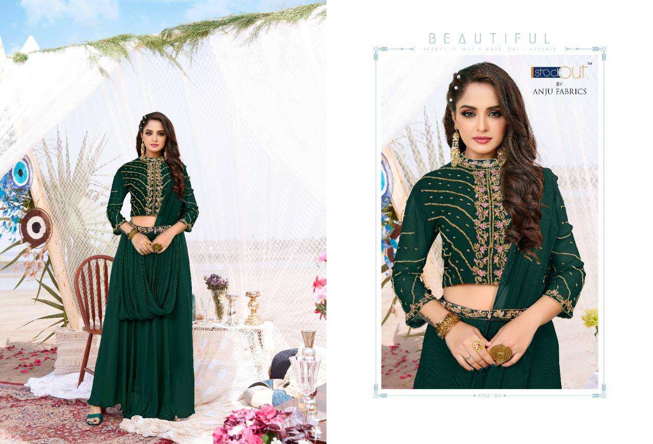 Af-Dastoor Vol 3-Handwork-Georgette-Dress-7054